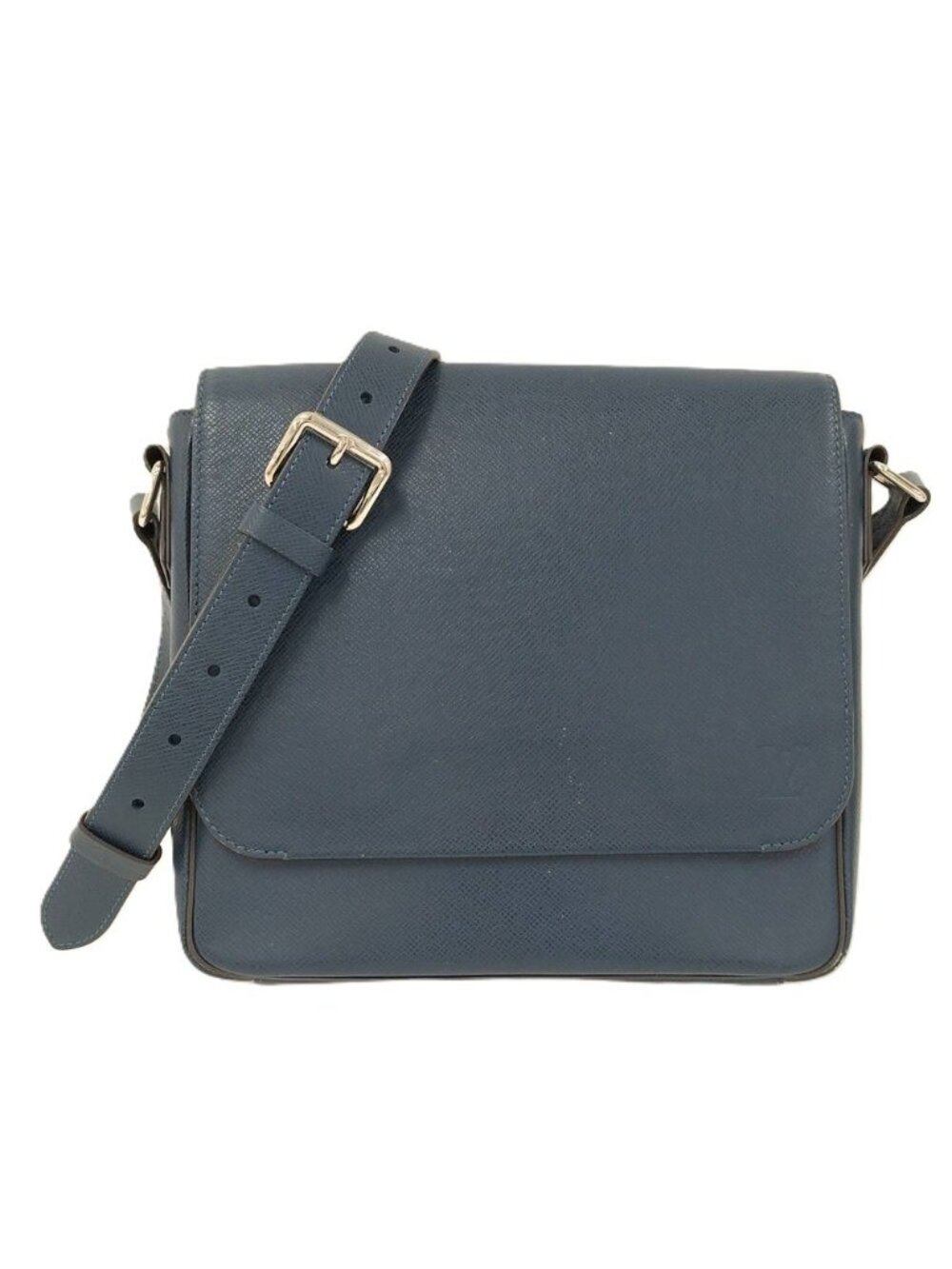 Louis Vuitton Taiga Roman PM Shoulder Bag Leather
